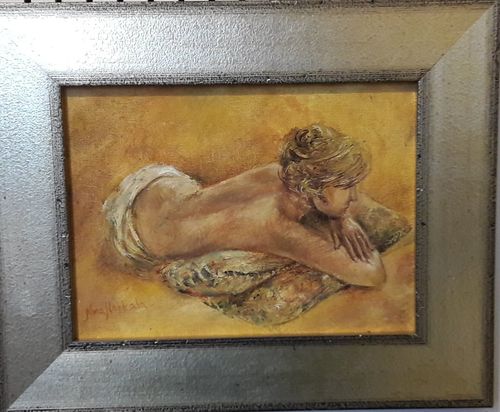 Nina Nahkala 25x30cm, 360€ m001 