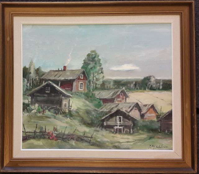 Pertti Pylkkönen 60x69 cm, 390€ m007